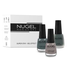 3 In 1 Combo 04 Quick Dry Gel Finish Nail Paint Kit - Vintage Vintage