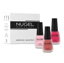 3 In 1 Combo 07 Quick Dry Gel Finish Nail Paint Kit - Valentine's Special Valentine's Special