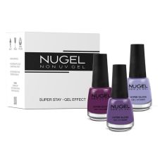 3 In 1 Combo 11 Quick Dry Gel Finish Nail Paint Kit - Monochrome Monochrome