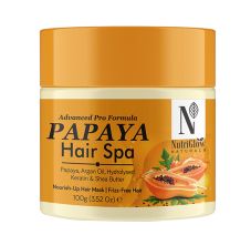 Advanced Pro Formula Papaya Hair Spa For Nourish - Up Hair Mask And Frizz Free Hair