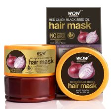 WOW Skin Science Red Onion Black Seed Oil Hair Mask, 200ml