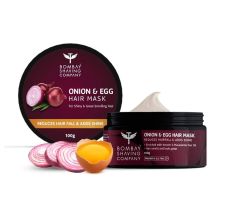 Bombay Shaving Company Onion & Egg Hair Mask, 100gm