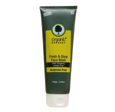 Organic Harvest Face Wash - Fresh & Glow (Sulphate Free), 100gm