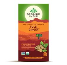 Organic India Tulsi Ginger, 25 Tea Bags