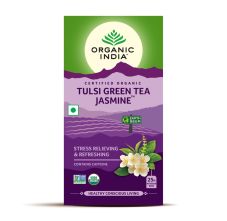 Organic India Tulsi Green Tea Jasmine, 25 Tea Bags