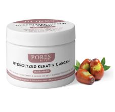 Keratin & Argan Oil Hair Mask With Hydrolyzed Keratin & Argan Oil With Blend Of 10 Essential Oils