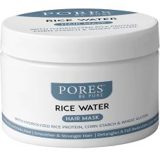 Rice Water Hair Mask With Hydrolyzed Rice Protein, Corn Starch & Wheat Gluten
