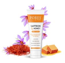 Saffron & Honey Face Scrub With Hydrolyzed Honey, Indian Saffron & Milk Proteins
