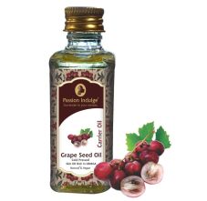 Passion Indulge Cold Pressed Grape Seed Oil For Face And Skin Care, 60ml
