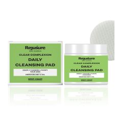 Rejusure Daily Cleansing Pad Deeply Cleanse, Purify Your Skin & Removes Dirt & Oil, 50 Pads