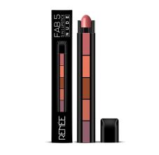 Renee Cosmetics Fab 5 Matte Finish 5 In 1 Lipstick - Fab 5 Nude, 7.5gm
