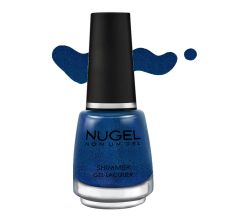 Non UV Gel Nail Enamel Diamond Electric Blue-S02