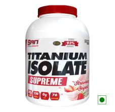 San Titanium Isolate Supreme Strawberrry Yogurt, 5Lbs