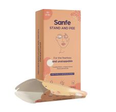 Sanfe Stand and Pee Biodegradble Urination Funnel for Women - 20 units - for travel, pregnancy, women with knee issues