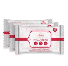 Sirona Intimate Wet Wipes 30 Wipes (3 Pack - 10 Wipes Each)
