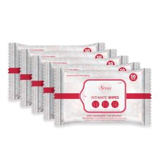 Sirona Intimate Wet Wipes 50 Wipes (5 Pack - 10 Wipes Each)