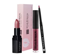 3PC Lip Kit (Lipstick + Lip Gloss + Lip Liner) Sugar Plum