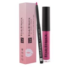 Star Struck by Sunny Leone Kiss Me Pink Lip Kit - Lip Gloss, 5.5ml + Lip Liner, 0.25gm Combo