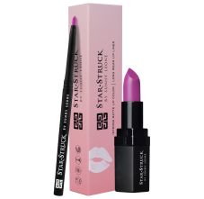2PC Lip Kit Lipstick & Lip Liner Purple Taffy