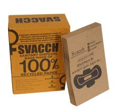 Svacch Sanitary Disposal Bags, Pack of 100