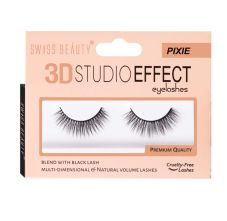 Swiss Beauty 3d Studio Effect Eyelashes - Pixie, 100gm