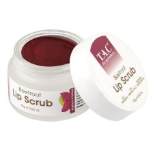 T.A.C - The Ayurveda Co. Beetroot Lip Scrub For Dark, Dry & Chapped Lips, Reduces Lip Pigmentation, 15gm