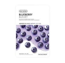 The Face Shop Real Nature Blueberry Face Mask, 20gm