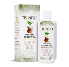 Natural Aloe Vera & Coconut Hair Oil With Natural Herb Extracts