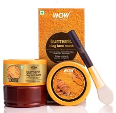 WOW Skin Science Turmeric Clay Face Mask, 200ml