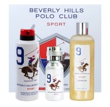 Beverly Hills Polo Club Men's Number 9 Beverly Hills Polo Giftset, 1 Piece