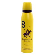 Beverly Hills Polo Club Sport Number 8 Beverly Hills Polo Club Deodrant Body Spray For Women - Pour Femme, 150ml