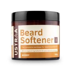 Ustraa Beard Softener Woody, 100 gm