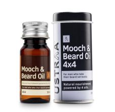 Ustraa Mooch and Beard Oil 4x4