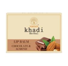 Vagad's Khadi Chocolate & Almond Lip Balm, 10gm