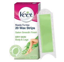 Veet Cold Wax Strip Dry, 20 Strips