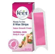 Veet Cold Wax Strip Normal, 8 Strips