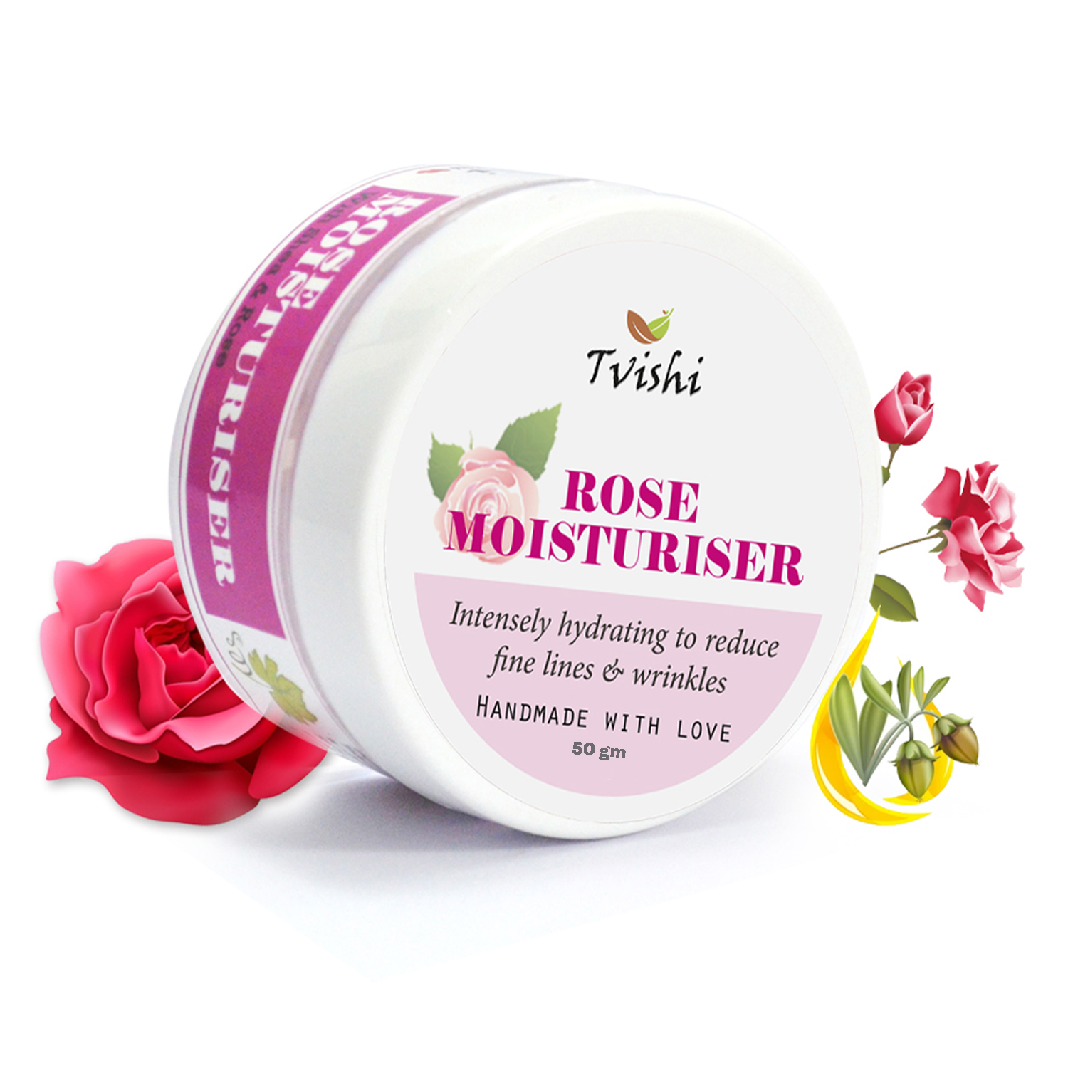 Tvishi Handmade Rose Moisturiser-50gm