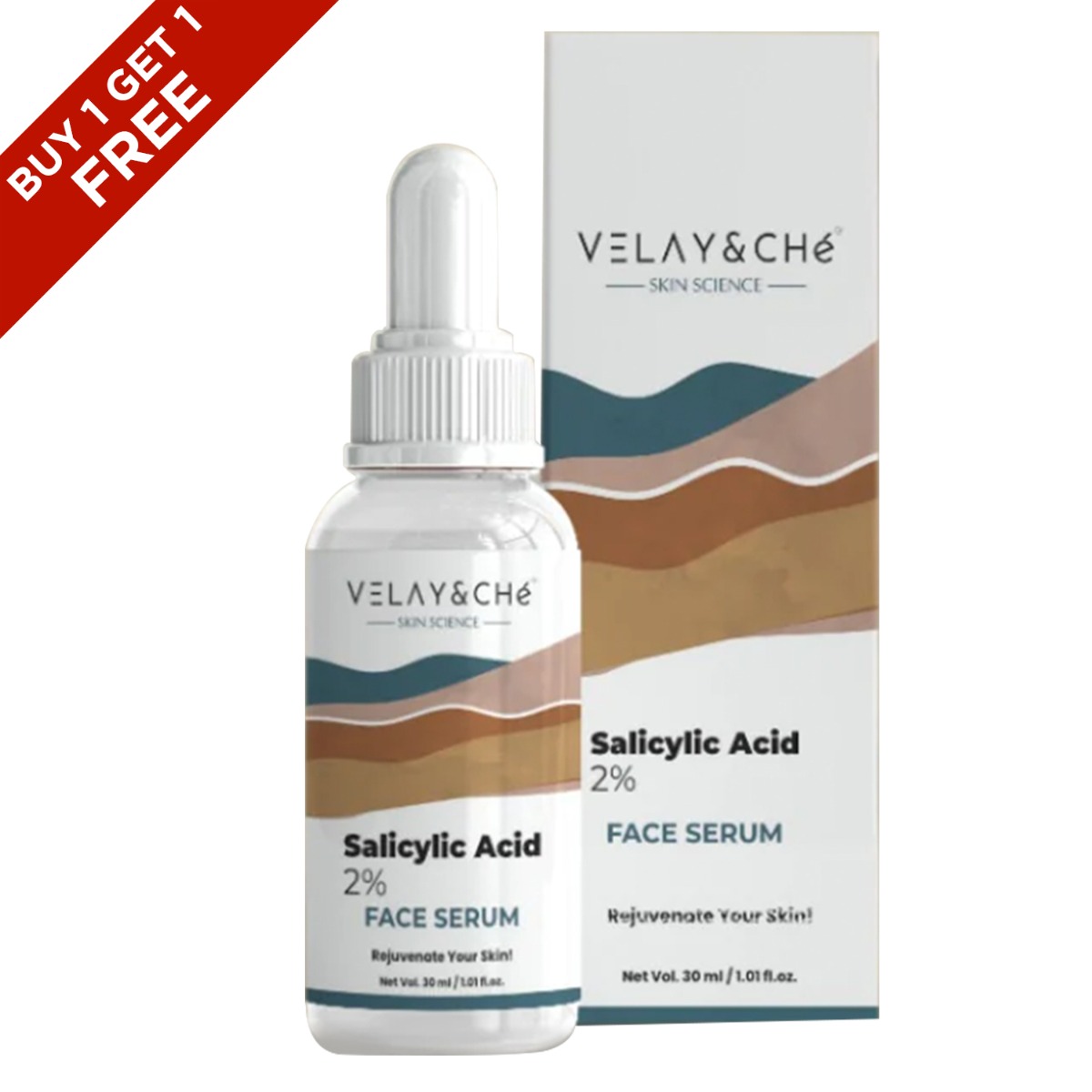 Velay & Che 2% Salicylic Acid Face Serum, 30ml