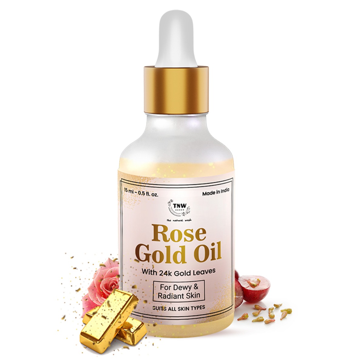 TNW - The Natural Wash Rose Gold Oil, 15ml