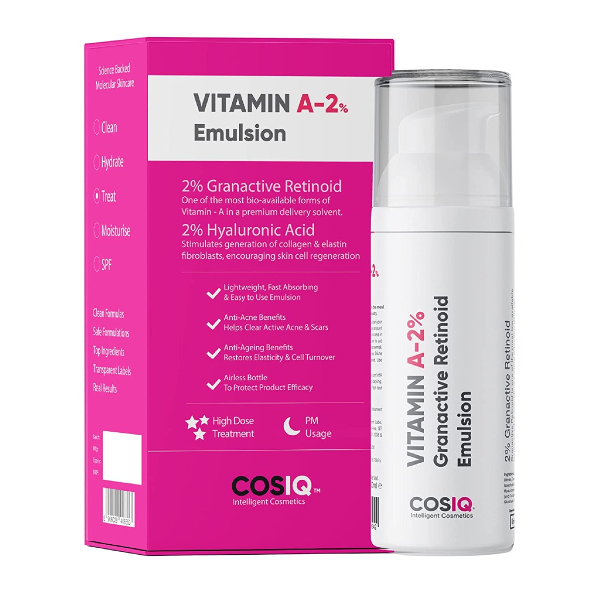 Cos-IQ® Vitamin A-2% Granactive Retinoid Emulsion, 30ml