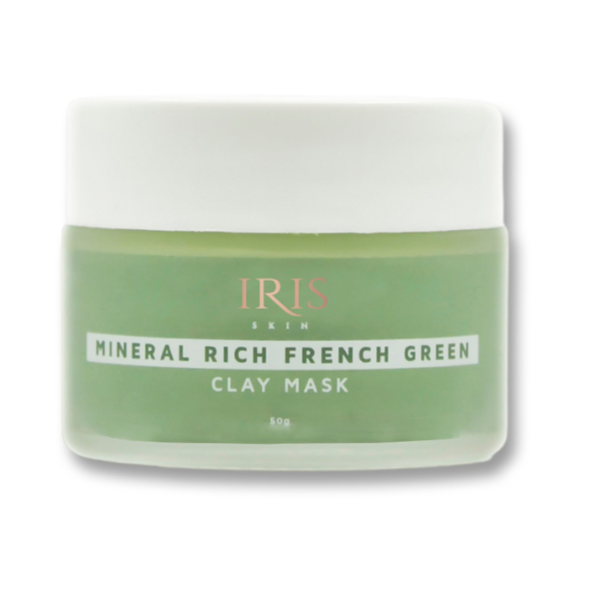 Iris Cosmetics Skin Mineral Rich French Green Clay Mask, 50gm