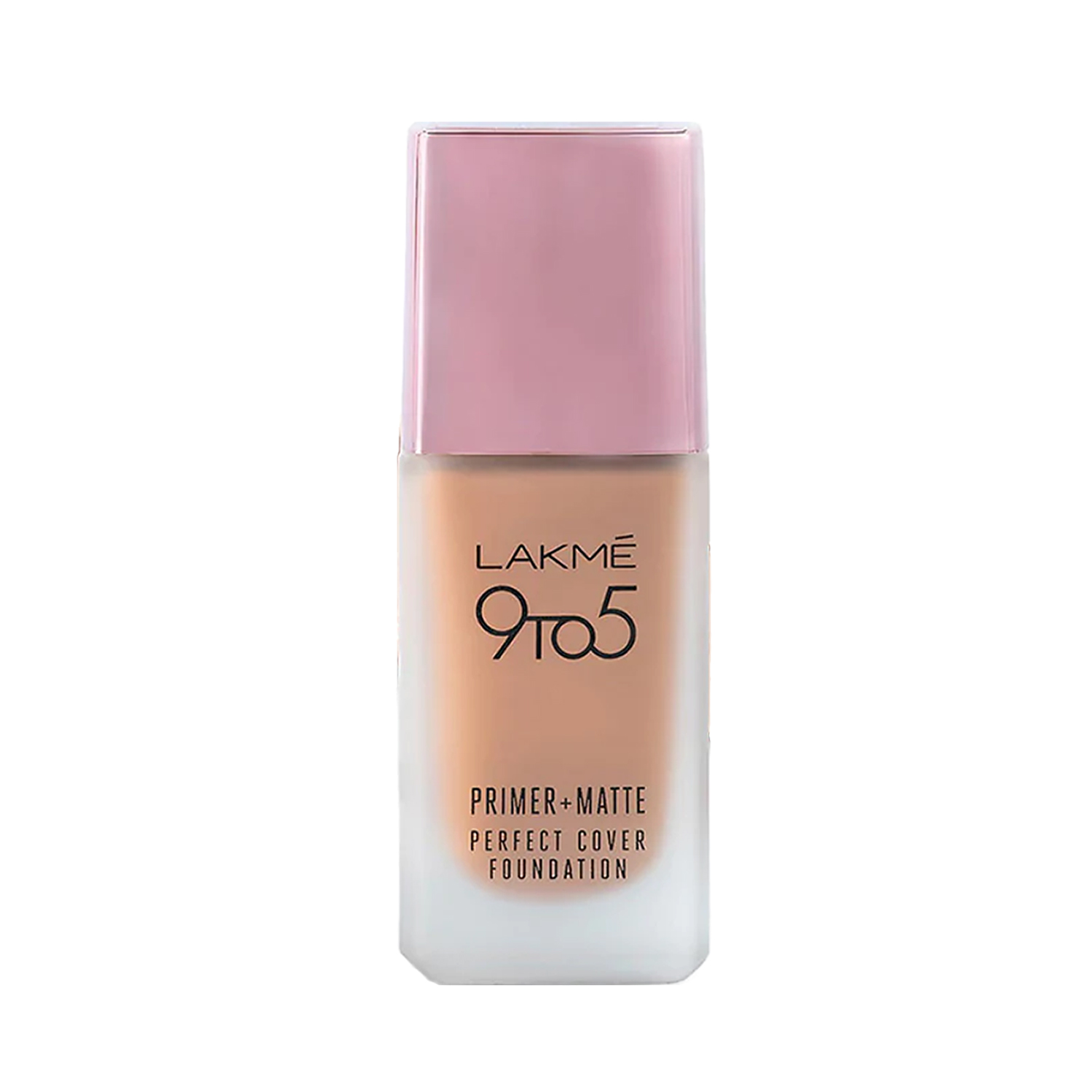 Lakme 9To5 Primer + Matte Perfect Cover Foundation, 25ml-C140 Cool Rose