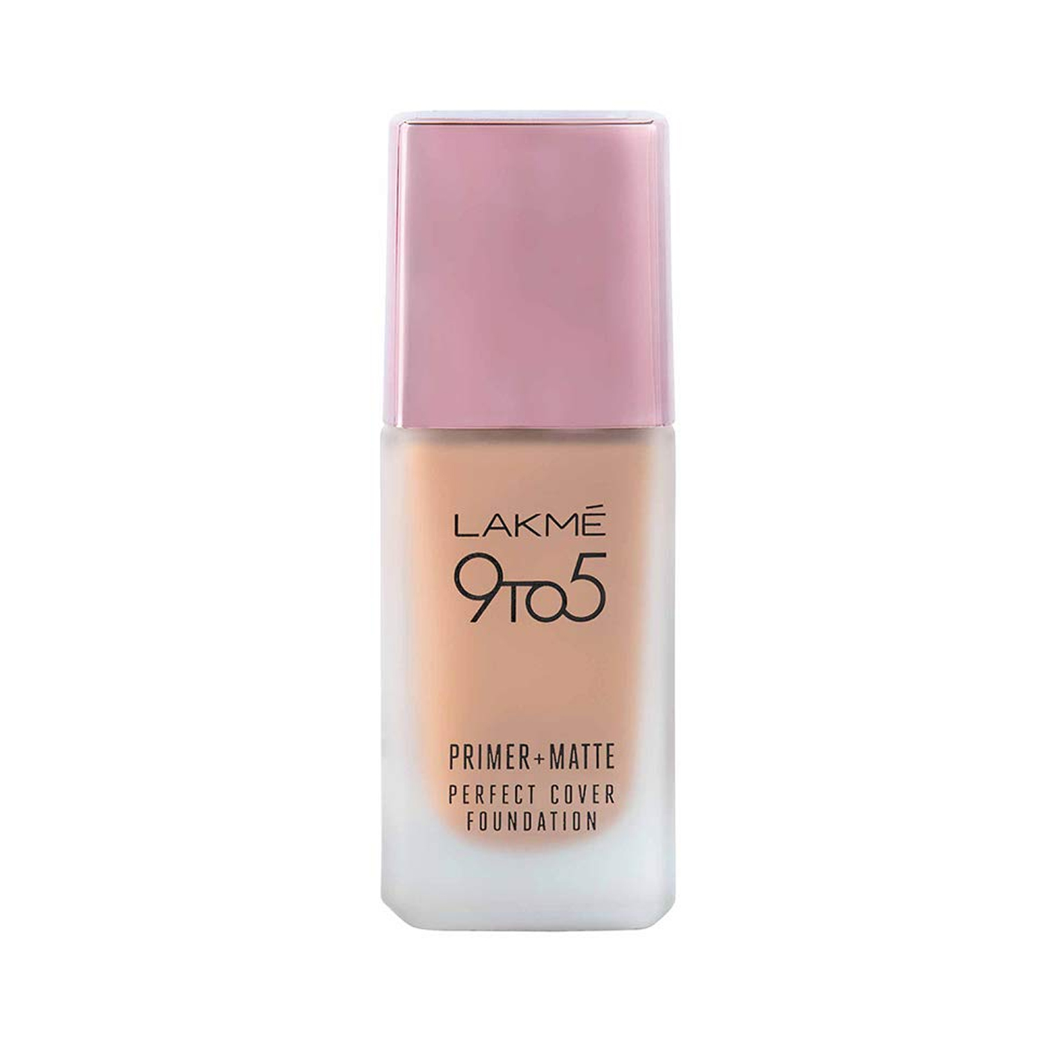 Lakme 9To5 Primer + Matte Perfect Cover Foundation, 25ml-C100 Cool Ivory