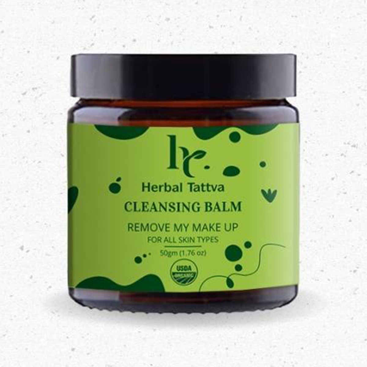 Herbal Tattva Face Cleansing Balm Make Up Remover, 50gm