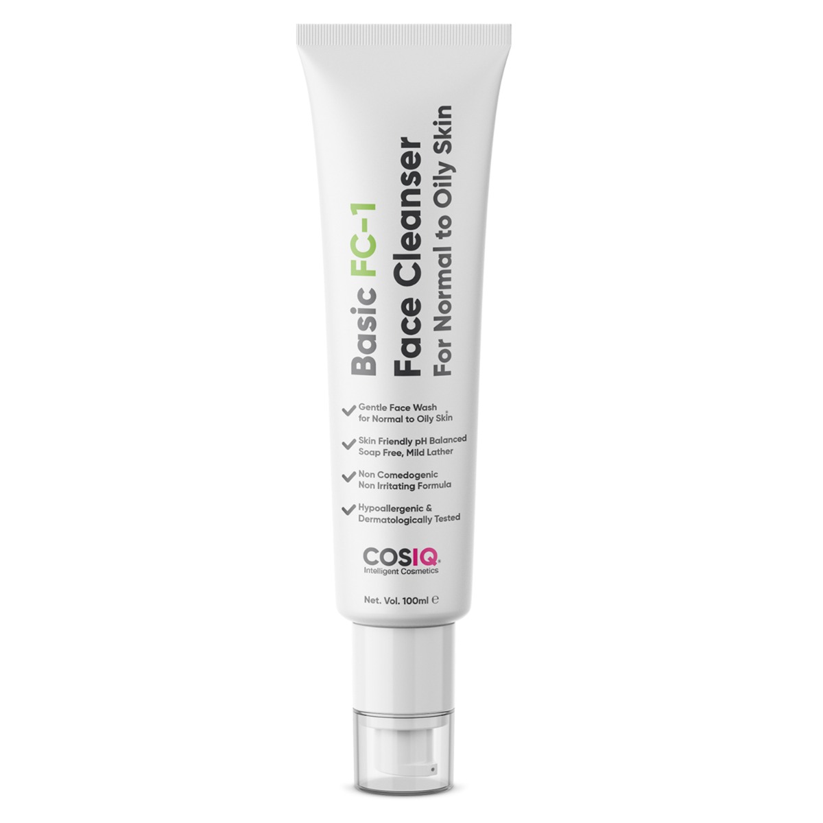 Cos-IQ® FC-1 Face Cleanser For Oily Skin, 100ml