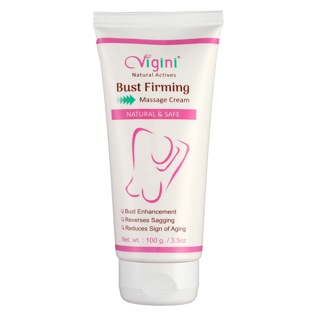 Buy Vigini Bust Firming Breast Enlargement Tightening and Lifting Growth Increase Size Cream, 100gm Online Cossouq