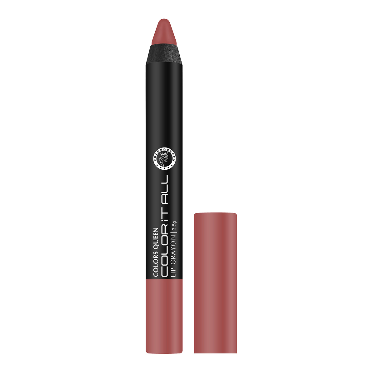 Colors Queen Color It All Non Transfer, Long Lasting Lip Crayon - Nude It, 3.5gm