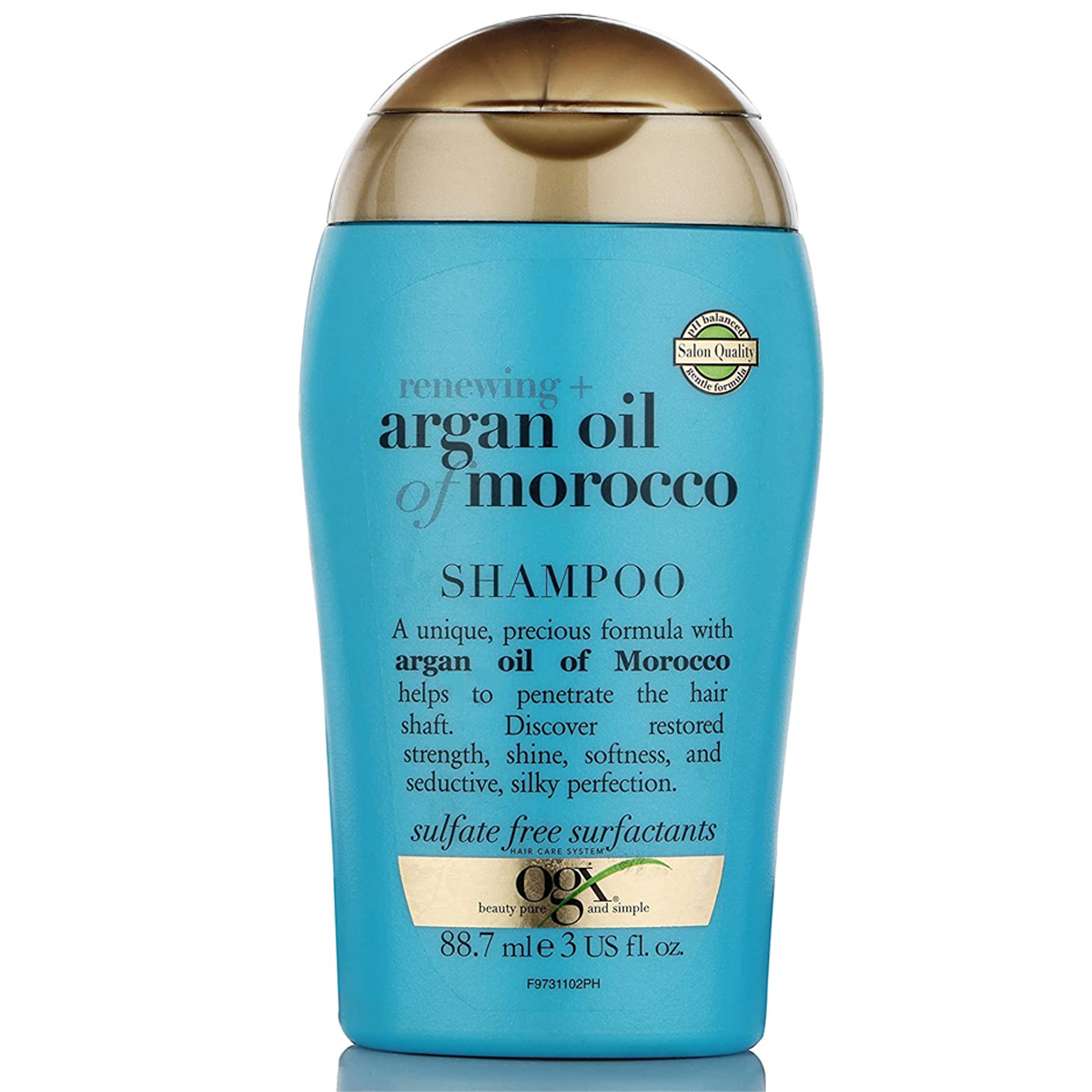 OGX Travel Renewing And Argan Oil Of Morocco Shampoo, 88.7ml