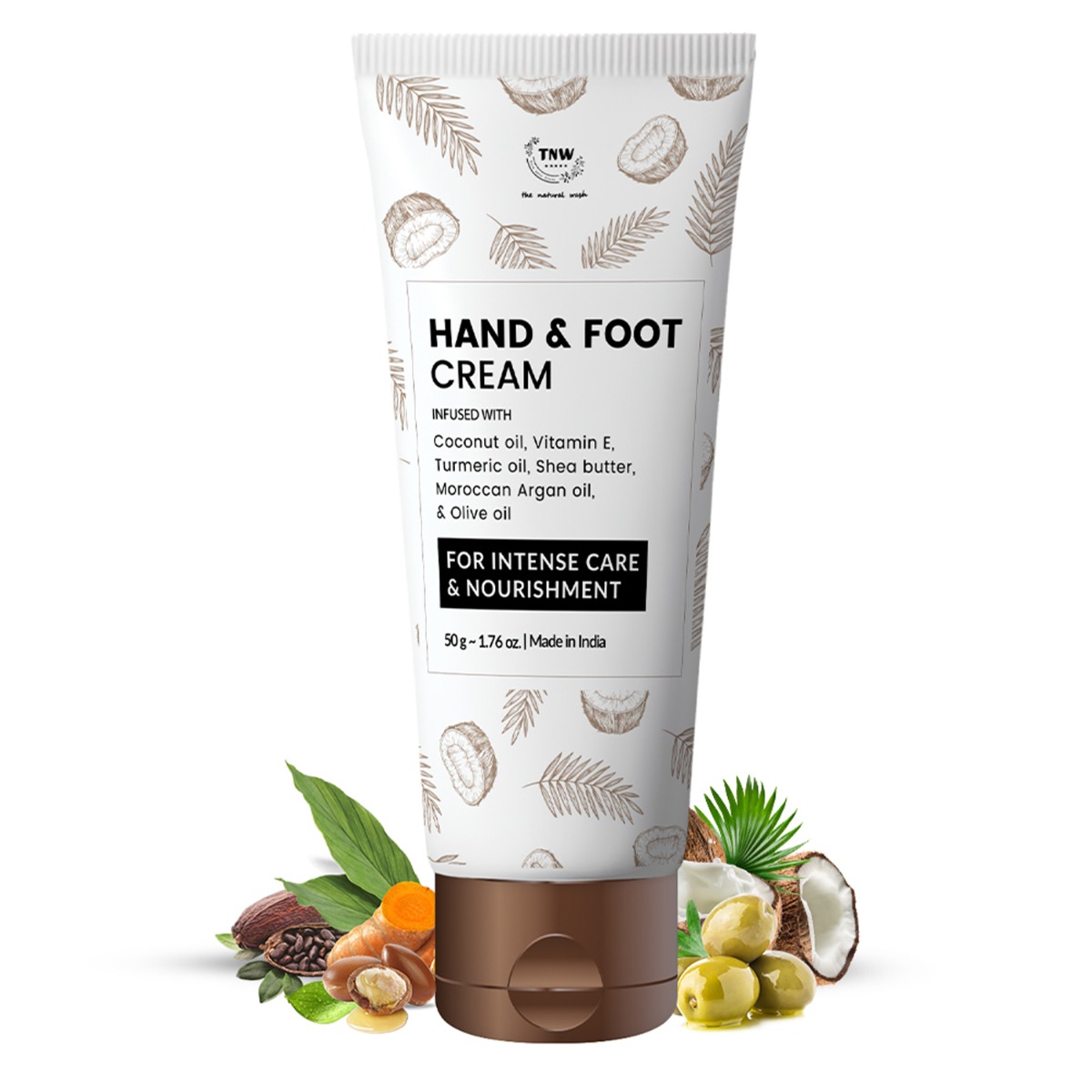 TNW - The Natural Wash Hand And Foot Cream, 50gm