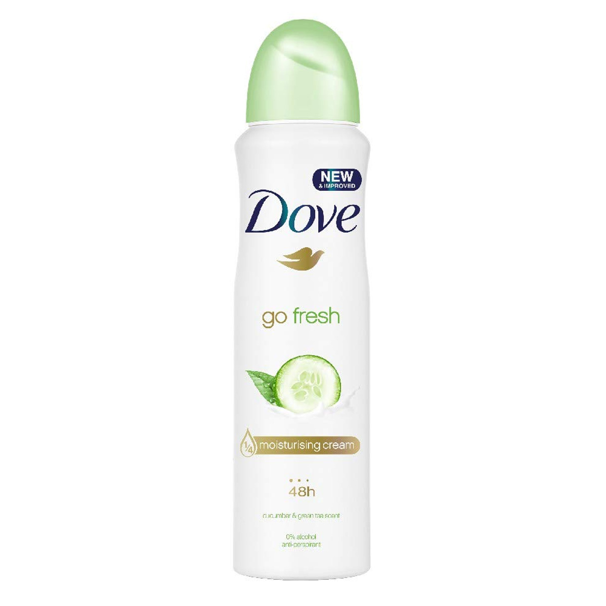 Dove Go Fresh Deodorant With Cucumber & Green Tea For Women, 150ml